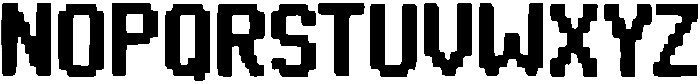 Buneti ttf (400) Font UPPERCASE