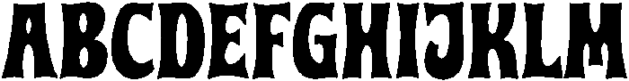Bungalow Regular otf (400) Font UPPERCASE