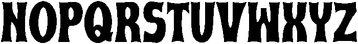Bungalow Regular otf (400) Font UPPERCASE