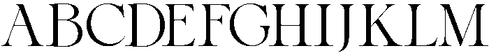 Bungalow Regular otf (400) Font UPPERCASE
