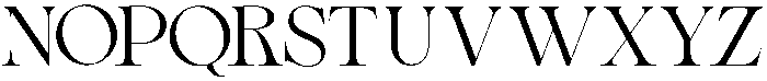 Bungalow Regular otf (400) Font UPPERCASE