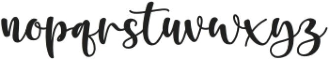 Bungalow Sweety Script Regular otf (400) Font LOWERCASE