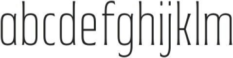 Bungo Thin otf (100) Font LOWERCASE