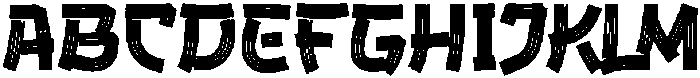 Bunkasai Regular otf (400) Font UPPERCASE