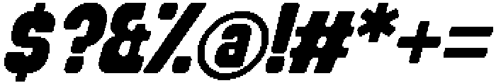 Bunko Italic otf (400) Font OTHER CHARS