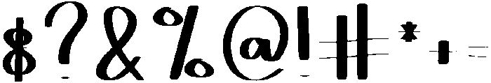 Bunny Regular otf (400) Font OTHER CHARS