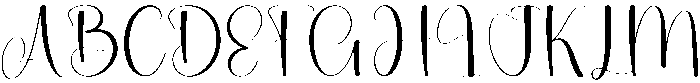 Bunny Regular otf (400) Font UPPERCASE