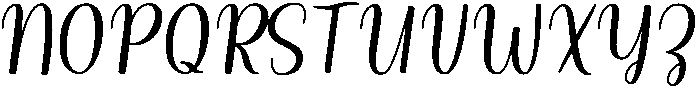 Bunny Regular otf (400) Font UPPERCASE