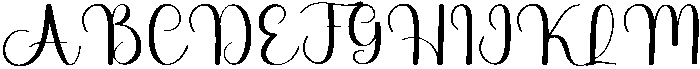 Bunny Regular otf (400) Font UPPERCASE