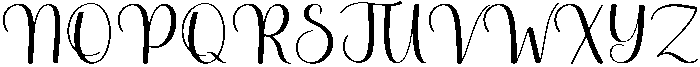 Bunny Regular otf (400) Font UPPERCASE
