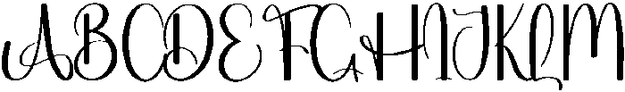 Bunny Regular otf (400) Font UPPERCASE