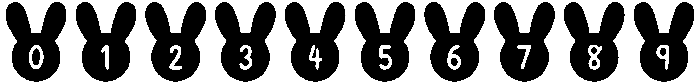 Bunny Regular otf (400) Font OTHER CHARS