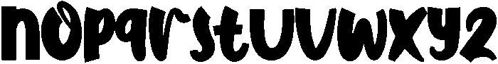 Bunny Regular otf (400) Font LOWERCASE