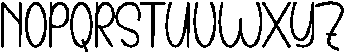 Bunny Smile Regular otf (400) Font UPPERCASE