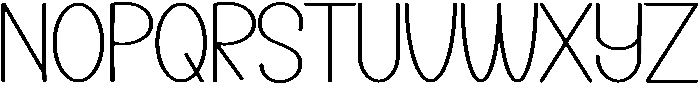 Bunny Spring Regular otf (400) Font LOWERCASE