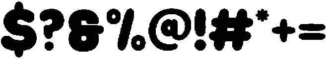 BunnyGloff otf (400) Font OTHER CHARS