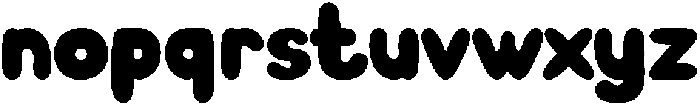 BunnyGloff otf (400) Font LOWERCASE