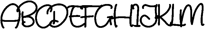 Bunthok otf (400) Font UPPERCASE