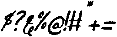 Buntic Regal Italic otf (400) Font OTHER CHARS