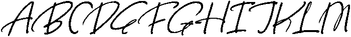 Buntic Regal Italic otf (400) Font UPPERCASE