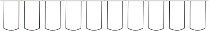 Bunting Font - Curved Outline Regular otf (400) Font OTHER CHARS