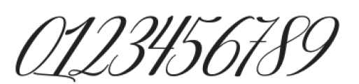 Burberry Script Slant Regular otf (400) Font OTHER CHARS