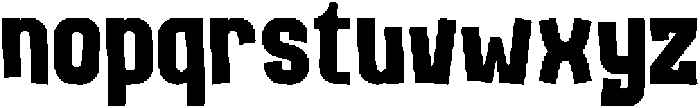 Bureos Regular otf (400) Font LOWERCASE
