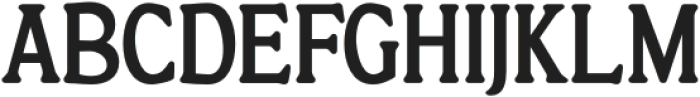 Burge-Regular otf (400) Font UPPERCASE