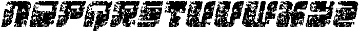 Burgein Stamp Italic otf (400) Font UPPERCASE