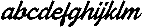 Burger Magis Italic otf (400) FONT