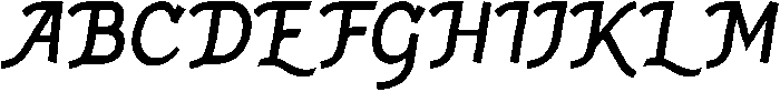 Burger Magis otf (400) Font UPPERCASE