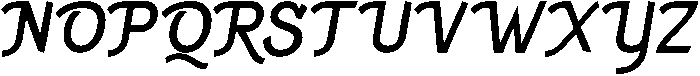 Burger Magis otf (400) Font UPPERCASE