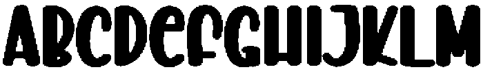 Burger Regular otf (400) Font UPPERCASE