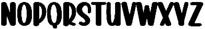 Burger Regular otf (400) Font LOWERCASE