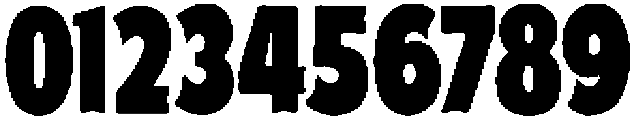 Burger Riot otf (400) Font OTHER CHARS
