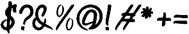 Burger Saouce Regular otf (400) Font OTHER CHARS