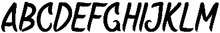 Burger Saouce Regular otf (400) Font UPPERCASE