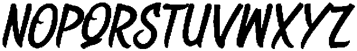 Burger Saouce Regular otf (400) Font UPPERCASE