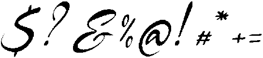 Burgiento otf (400) Font OTHER CHARS