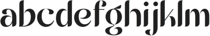 Burgile otf (400) Font LOWERCASE