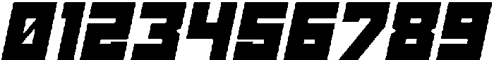 Burial Condensed Extra Bold Italic otf (700) Font OTHER CHARS