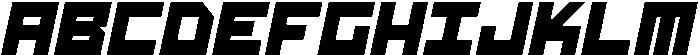 Burial Extra Bold Italic otf (700) Font UPPERCASE
