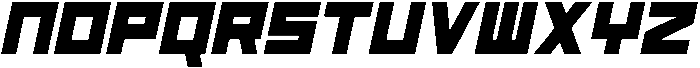 Burial Extra Bold Italic otf (700) Font LOWERCASE