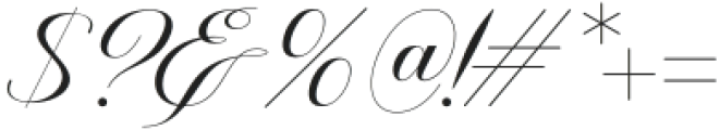Burique-Italic otf (400) Font OTHER CHARS
