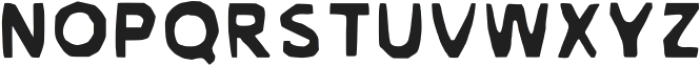 Burlcut Regular otf (400) Font UPPERCASE