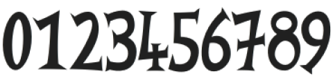 Burlexa All Caps otf (400) Font OTHER CHARS