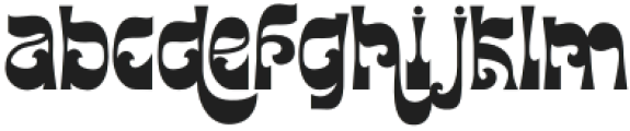 Burnley Regular otf (400) Font LOWERCASE