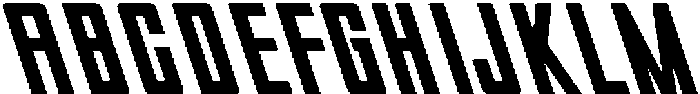 Burnout Bold ttf (700) Font UPPERCASE