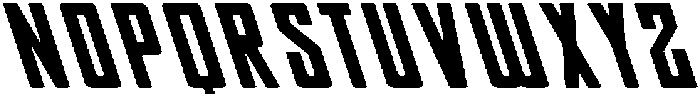 Burnout Bold ttf (700) Font LOWERCASE