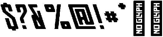 Burnout DemiBold ttf (600) Font OTHER CHARS